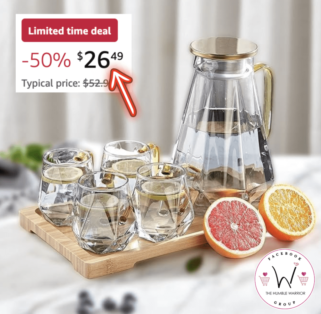 Glass Pitcher set!